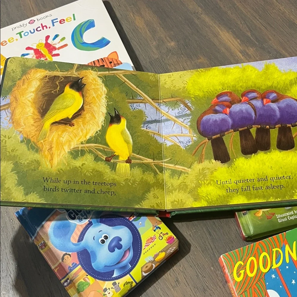 CHILDREN’S BOARD BOOKS SET OF 6 new kids books learning #43
